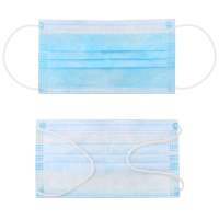 Non-Woven 3 ply surgical medical face mask N95 Melt-Blown Fabric Disposable