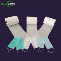 Medical Supplies Disposable Non Woven Filter Fabric Melt Blown Face Mask Raw Material