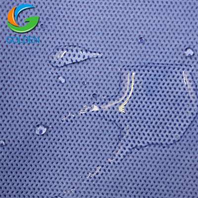 Eco medical sms nonwoven fabric for disposable mask raw material, PP spunbond non woven sms fabric manufacturer