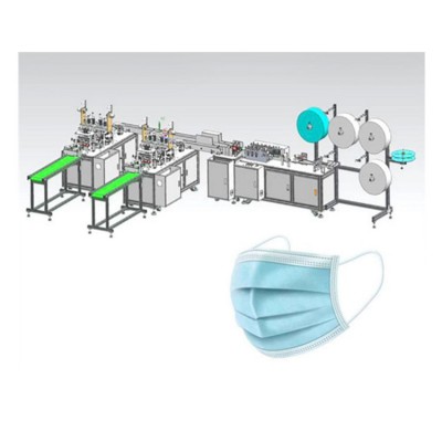 Full Automatic Disposable surgical mask machine medical mask machine n95 face mask machine